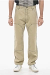 DICKIES STRAIGHT LEG CARPENTER PANTS WITH VISIBLE STITCHING