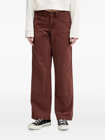 Dickies Straight-leg Jeans In Brown