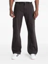 Dickies Stripe-pattern Trousers In Brown