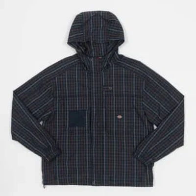 Dickies Surry Jacket In Checked Navy In Blue