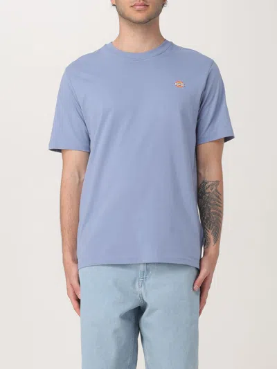 Dickies T-shirt  Men Color Gnawed Blue