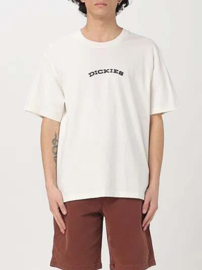Dickies T-shirt  Men Color Yellow Cream