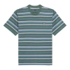 Dickies Glade Spring Stripe Cotton T-shirt In Blue