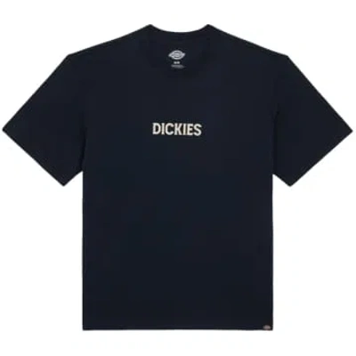 Dickies T-shirt Patrick Springs Uomo Dark Navy In Blue