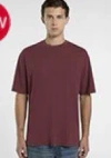 Dickies T Shirts And Polos In Burgundy