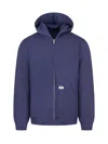 Dickies Threads Dickies Sweatshirt With Hood And Zip Blue In Blue