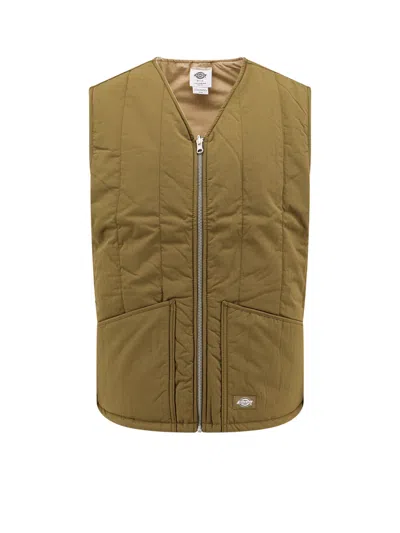 Dickies Tier 0 Reversible Waistcoat In 3m Thinsulate Insulation Material In Green
