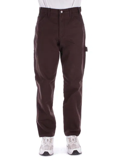 Dickies Trousers In Brown