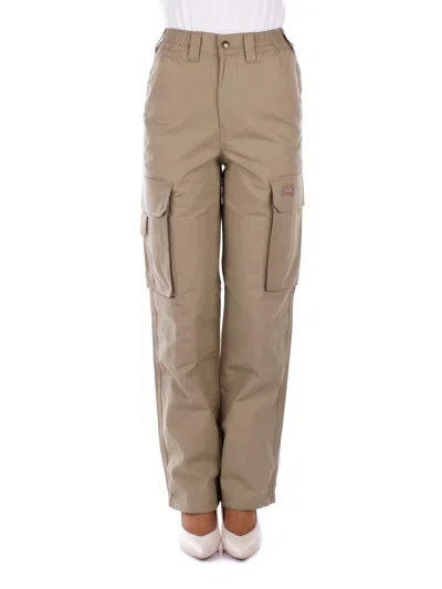 Dickies Trousers In Brown
