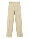Dickies Trousers In Neutral