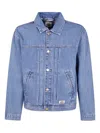 Dickies Trucker Denim Jacket In Blue