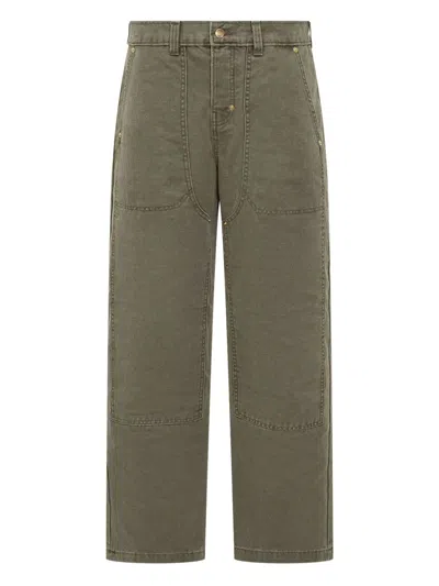 Dickies Trucker Double-knee Jeans In Green