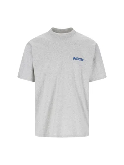 Dickies Dry Ridge Print T-shirt In Gray