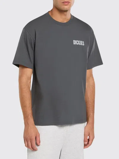 Dickies T-shirt Men Color Black In Gray