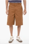 Dickies Twill Cotton Shorts With Belt Loops