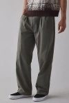 Dickies Unionville Pleated Work Pant In Military Green, Men's At Urban Outfitters In White