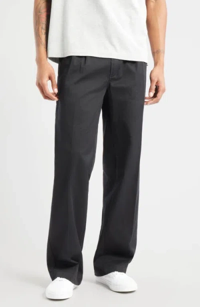Dickies Unionville Pleated Work Pants In Black