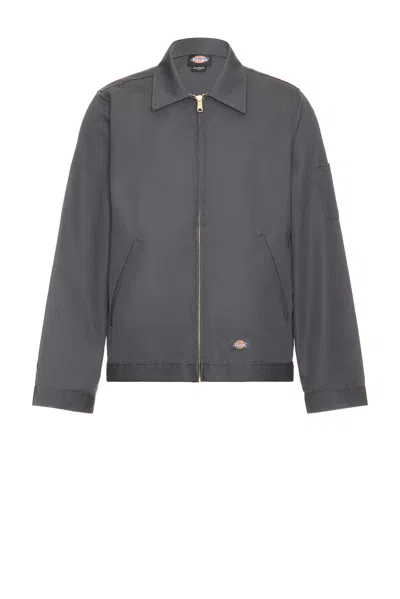 Dickies Unlined Eisenhower Jacket In Charcoal