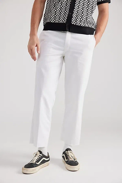 Dickies Uo Exclusive 874 Cutoff Work Pant In White, Men's At Urban Outfitters