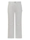 Dickies Utility-pocket Trousers In White
