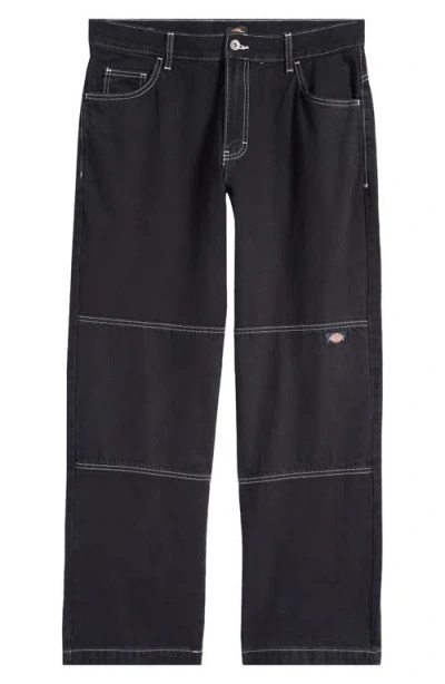 Dickies Double Knee Pants In Black