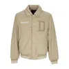 Dickies Vale Men's College Jacket Varsity Bomber Jacket Khaki In Khaki