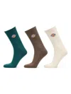 Dickies Valley Grove Socks (pack Of Three) In Multi