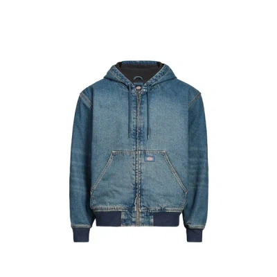 Dickies Veste À Capuche En Coton In Blue