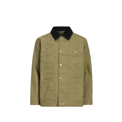 Dickies Veste Ample Col Classique En Coton In Green