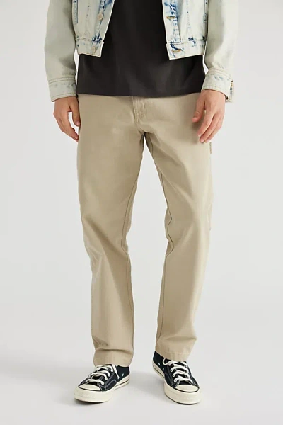 Dickies Washed Duck Carpenter Pant In Stonewashed Desert Sand, Men's At Urban Outfitters In Gray