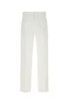 Dickies White Polyester Blend Pant In White