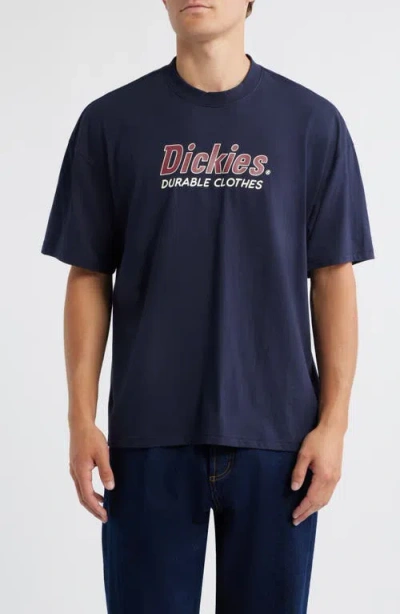 Dickies Williston Logo Graphic T-shirt In Black