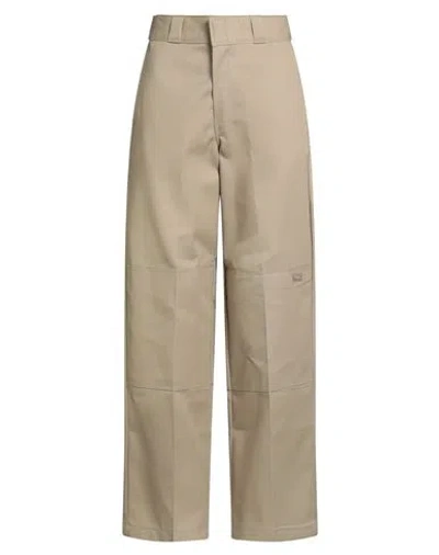 Dickies Woman Pants Beige Size 27 Polyester, Cotton In Neutral