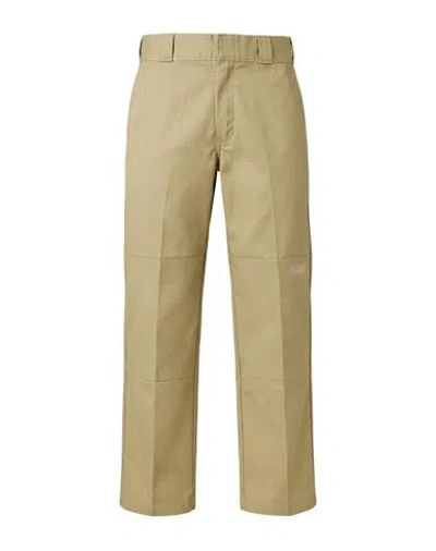 Dickies Woman Pants Beige Size 28w-28l Polyester, Cotton In Sand