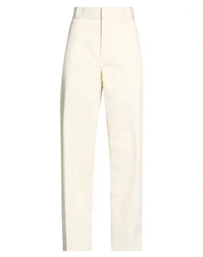 Dickies Woman Pants Beige Size 32w-32l Polyester, Cotton In Pink