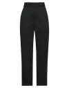 Dickies Woman Pants Black Size 29 Polyester, Elastane