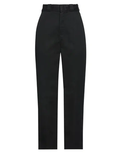 Dickies Woman Pants Black Size 29 Polyester, Elastane