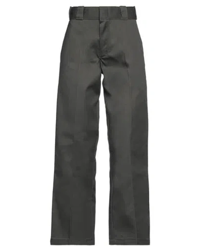 Dickies Woman Pants Dark Green Size 27w-28l Polyester, Cotton
