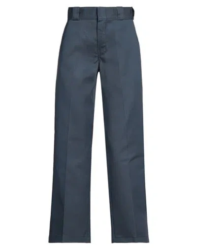 Dickies Woman Pants Deep Teal Size 27w-28l Polyester, Cotton In Green