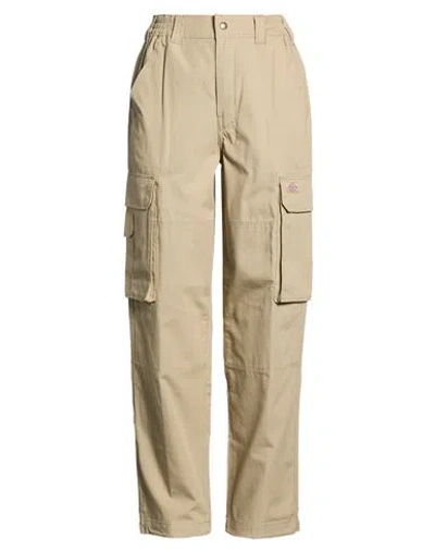 Dickies Woman Pants Khaki Size 32 Cotton In Neutral