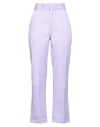 Dickies Woman Pants Lilac Size 26 Polyester, Cotton In Purple