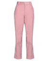 Dickies Woman Pants Pink Size 30 Cotton, Polyester, Elastane In Pink