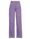 Dickies Woman Pants Purple Size 24 Cotton