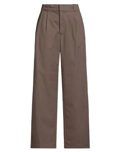 Dickies Woman Pants Sand Size 30 Polyester, Cotton