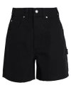 Dickies Woman Shorts & Bermuda Shorts Black Size 27 Cotton In Black