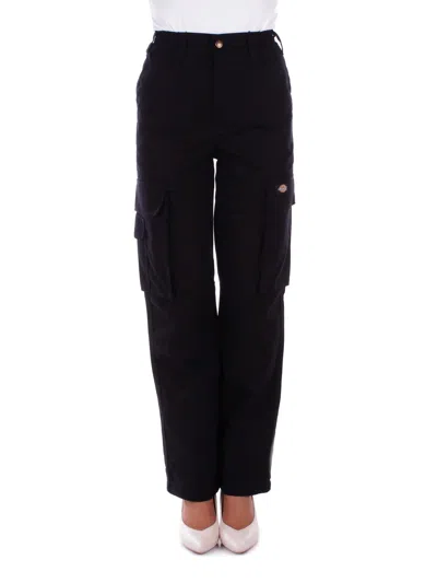 Dickies Woman Trousers Dk0a4xdi Blk1 Hooper Bay Cargo Black