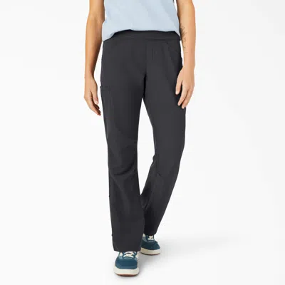 Dickies Women's Cooling Roll-up Pants In Black