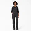 Dickies Women's Duck Double Front Bib Overalls In Gray