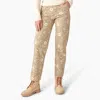 Dickies Women's Ellis Floral Duck Canvas Pants In Beige