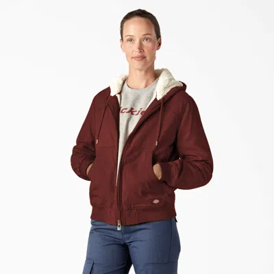 Dickies Women's Fleece Lined Duck Canvas Jacket In Multi